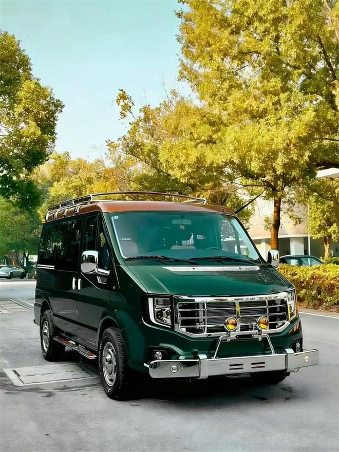 森威尔露营车福顺JMC好看配置又高AG真人游戏地址复古风的宿营车沃(图2)